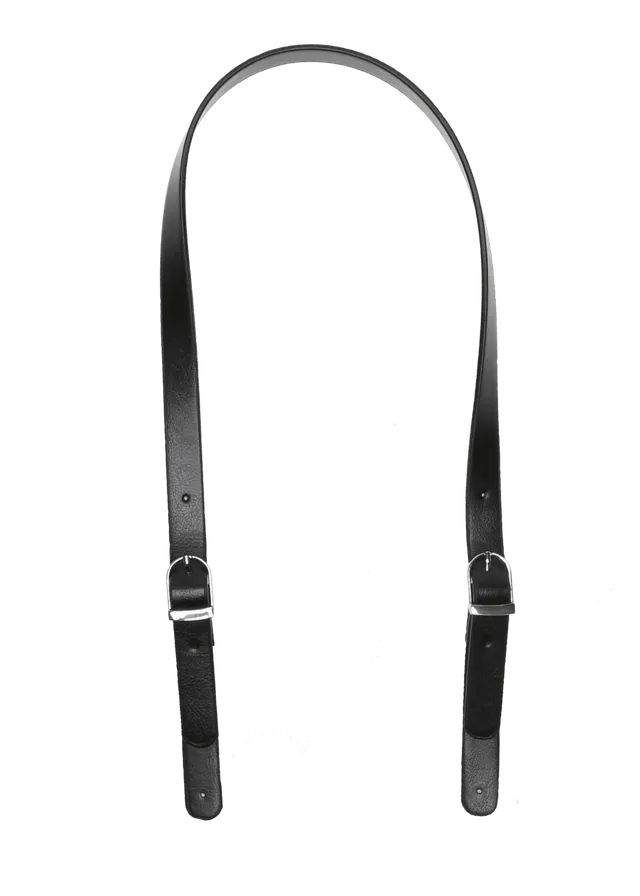 Go Handmade veskehåndtak 80cm x 18mm PU-skinn 2 stk