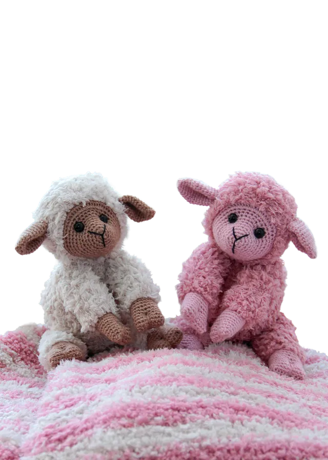 Go Handmade Teddy hekleoppskrift babytæppe bamse