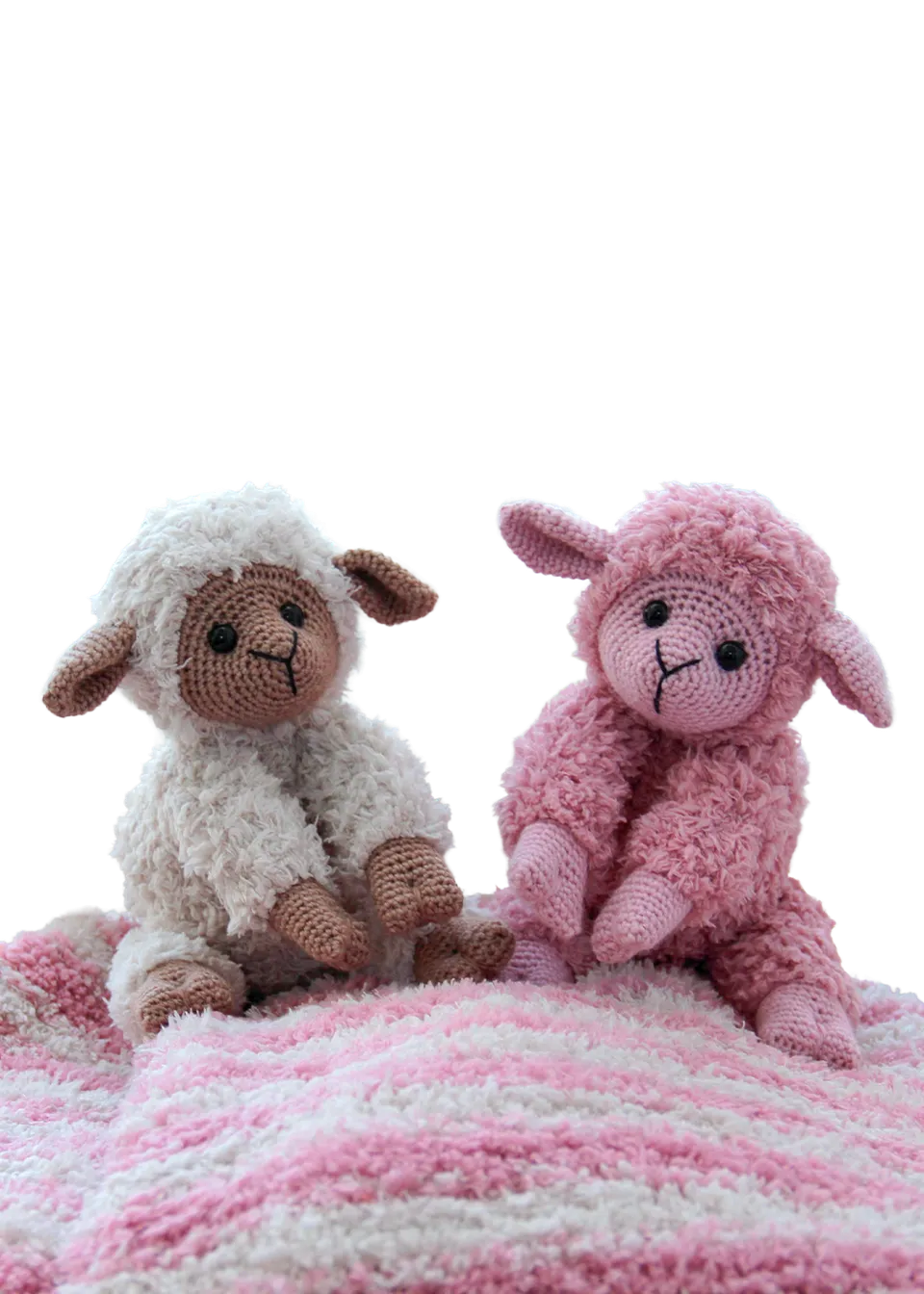 Go Handmade Teddy hekleoppskrift babytæppe bamse