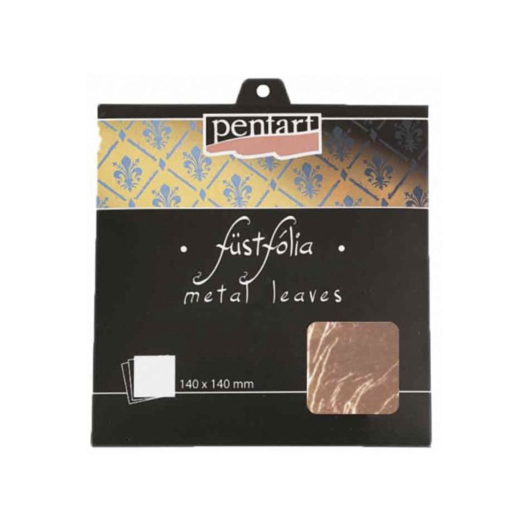 KEM slagmetall transfer gull 5 ark 14x14cm forgylling