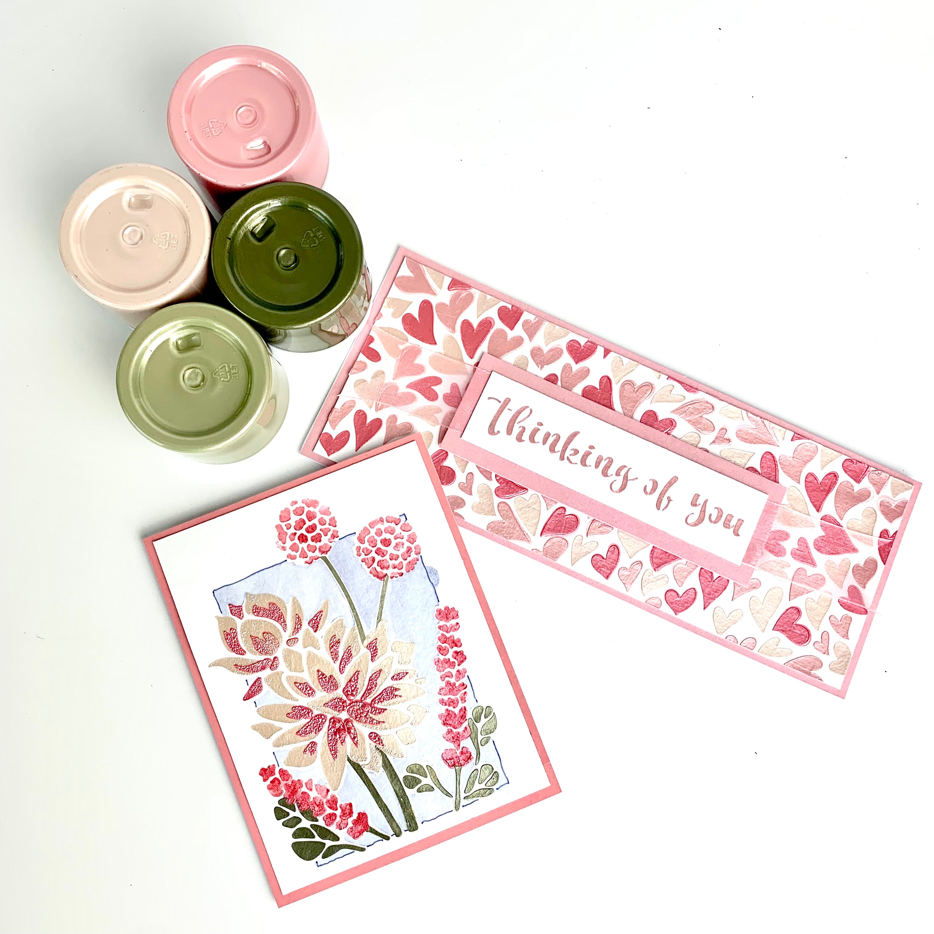 The Crafters Workshop TCW6065 Lotus Bouquet sjablong A2 lagdelt