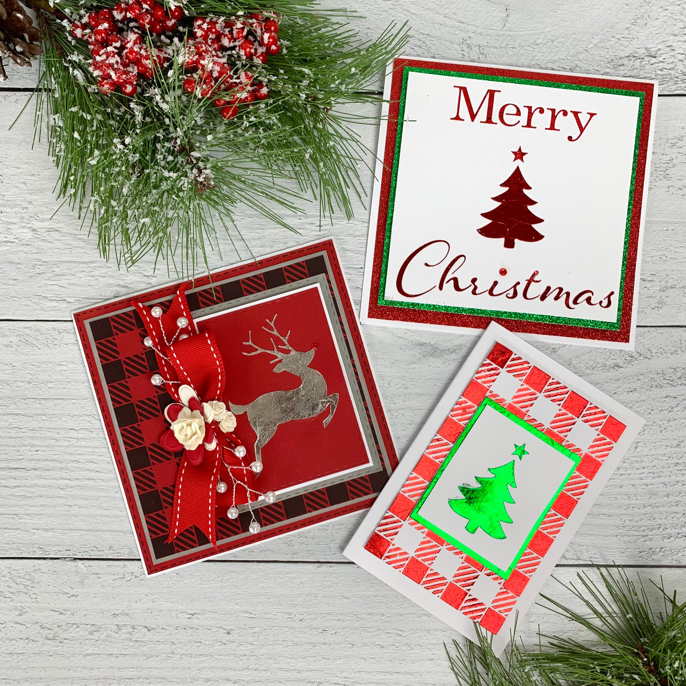 The Crafters Workshop TCW955 Buffalo Plaid sjablong 6x6 ruter