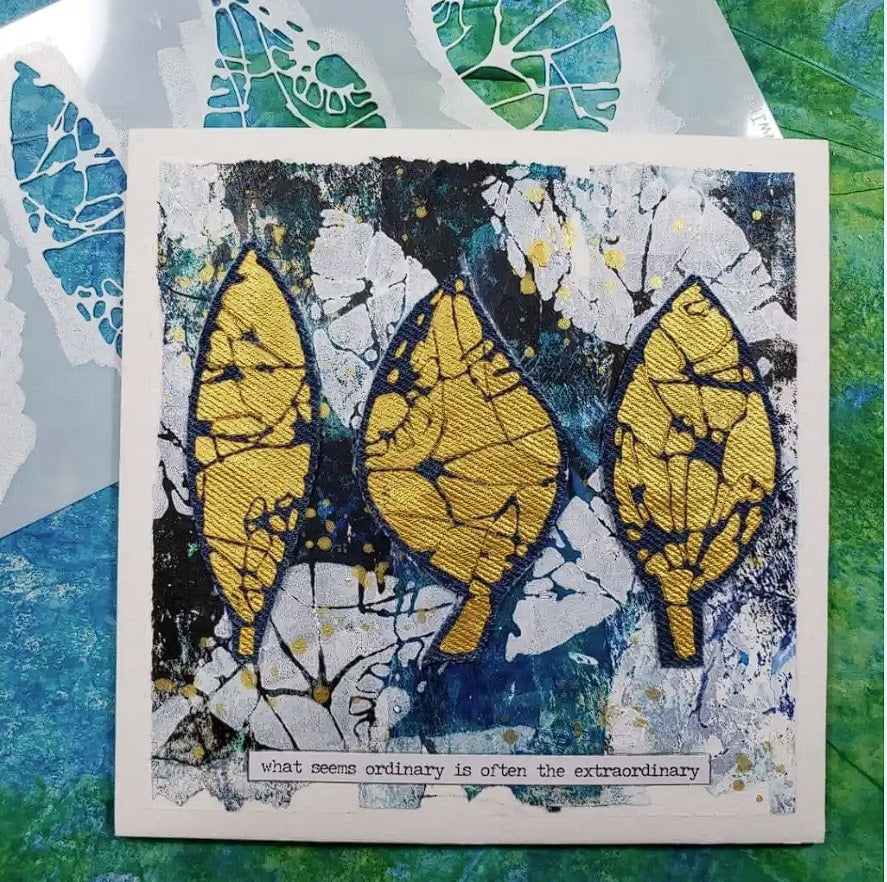 The Crafters Workshop Champagne Gold stencil butter 2 oz gull