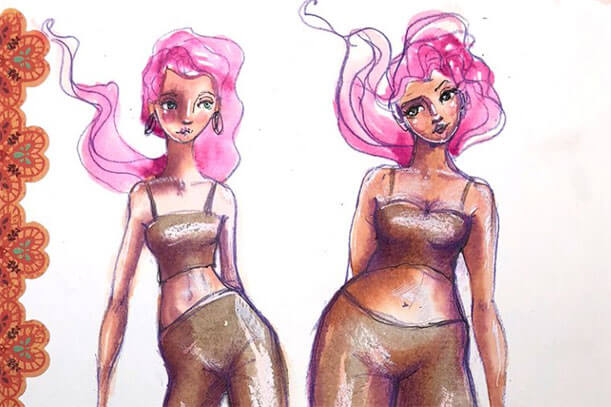 Jane Davenport Fabulous Figures bok proporsjoner