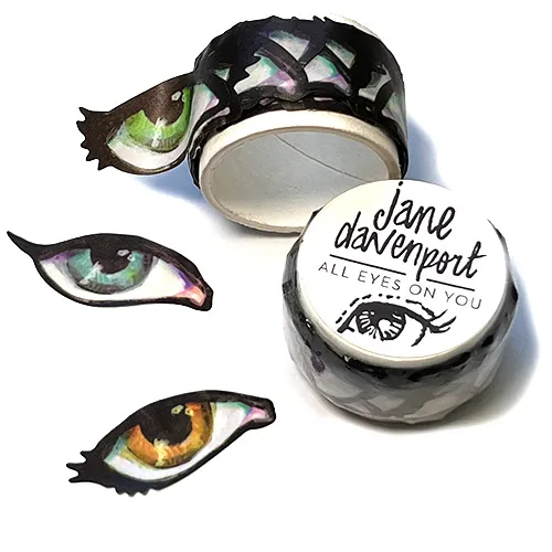 Jane Davenport Wa-SHE All Eyes on You washi tapebiter