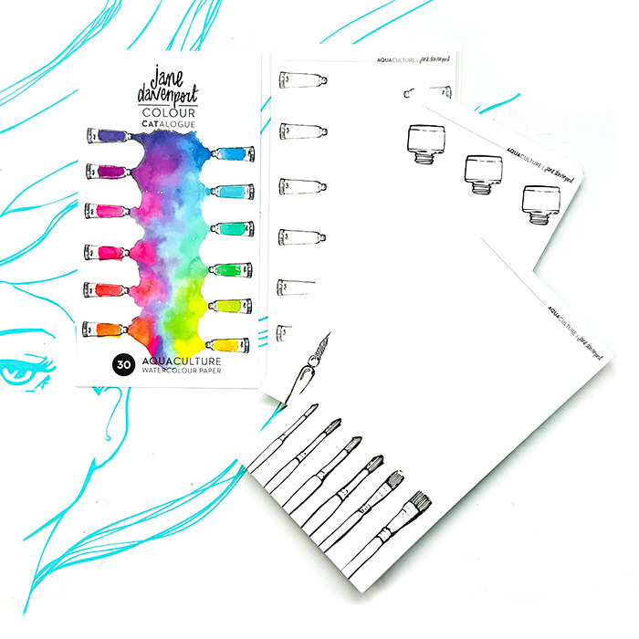 Jane Davenport Colour CATalogue fargeprøvebok