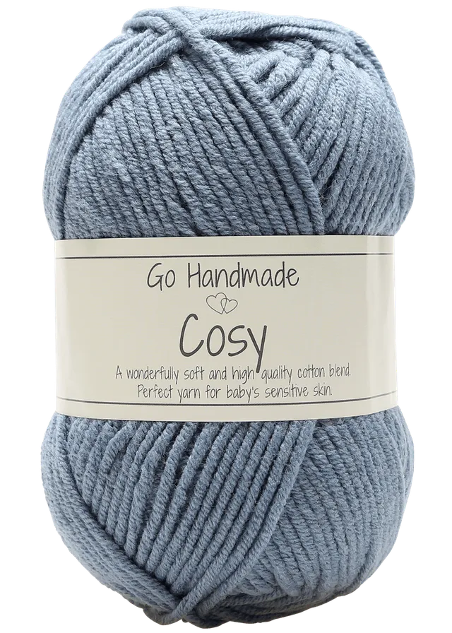 Go Handmade Cosy bomullsgarn 50 g bomull/akryl