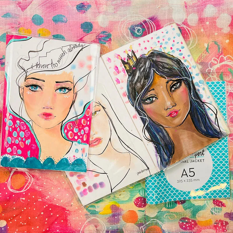 Jane Davenport journalomslag A5 til Face Charts
