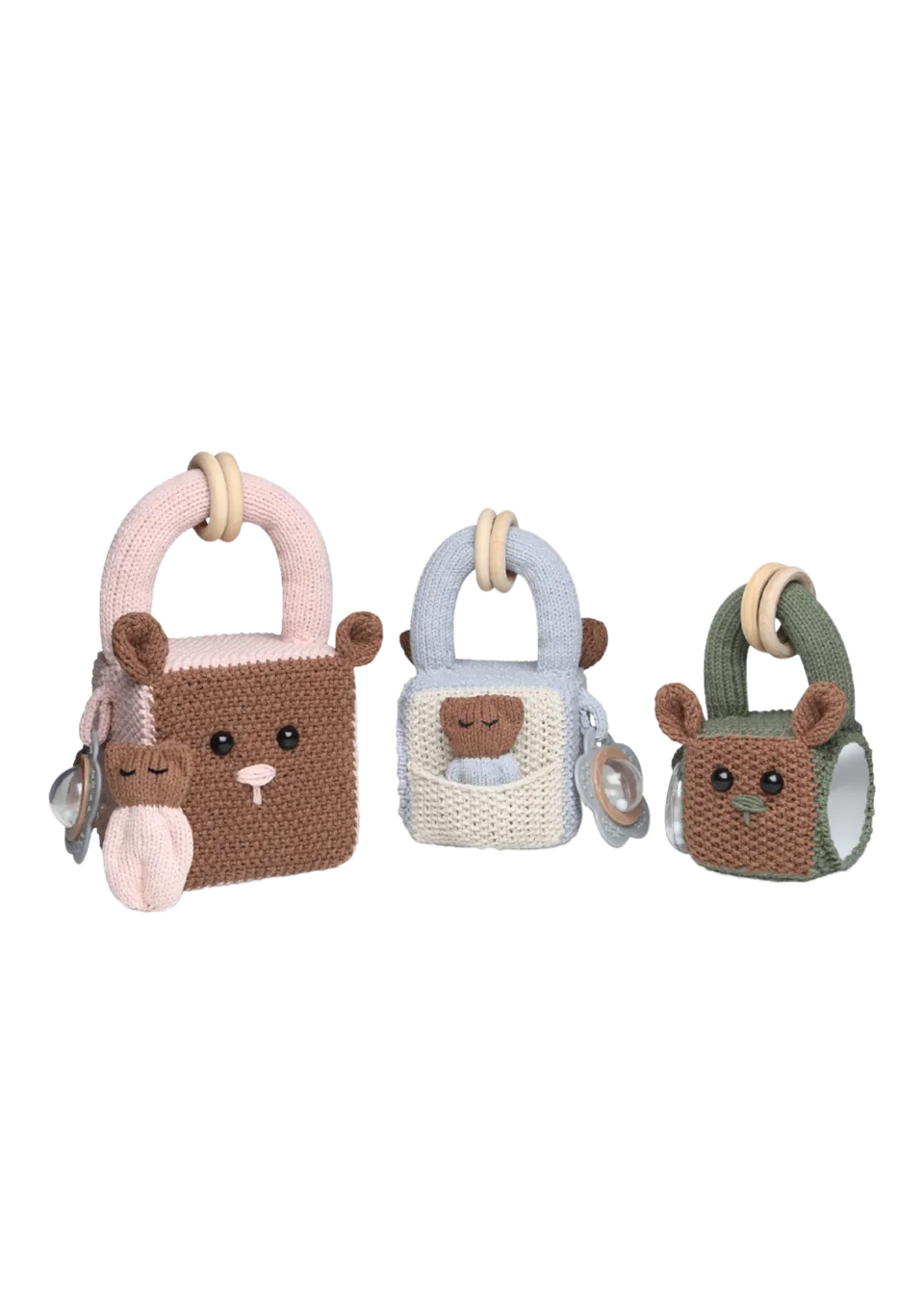 Go Handmade Aktivitetsterninger strikkeoppskrift 3 størrelser
