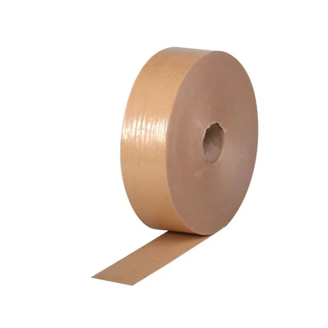 KEM papirtape gummiert brun 4 cm x 200 m