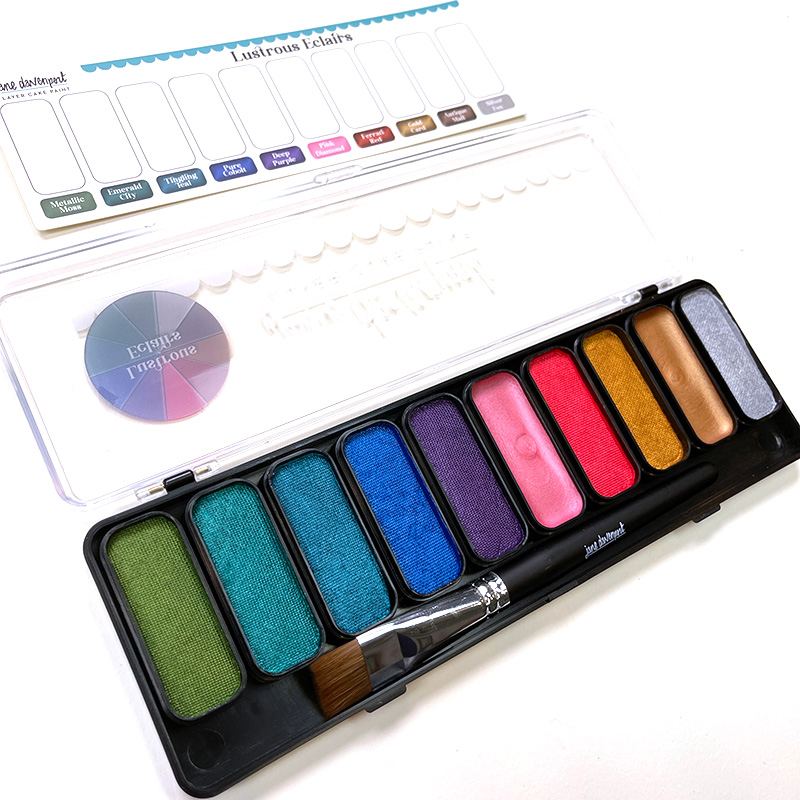 Jane Davenport LayerCake Lustrous Eclairs akvarellpalett
