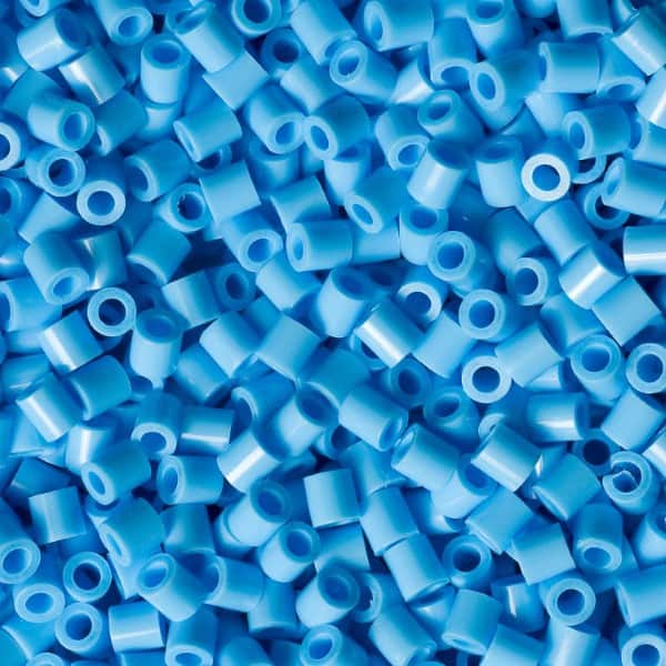 Hama Midi Pastel Blue perler 1000 stk 5 mm