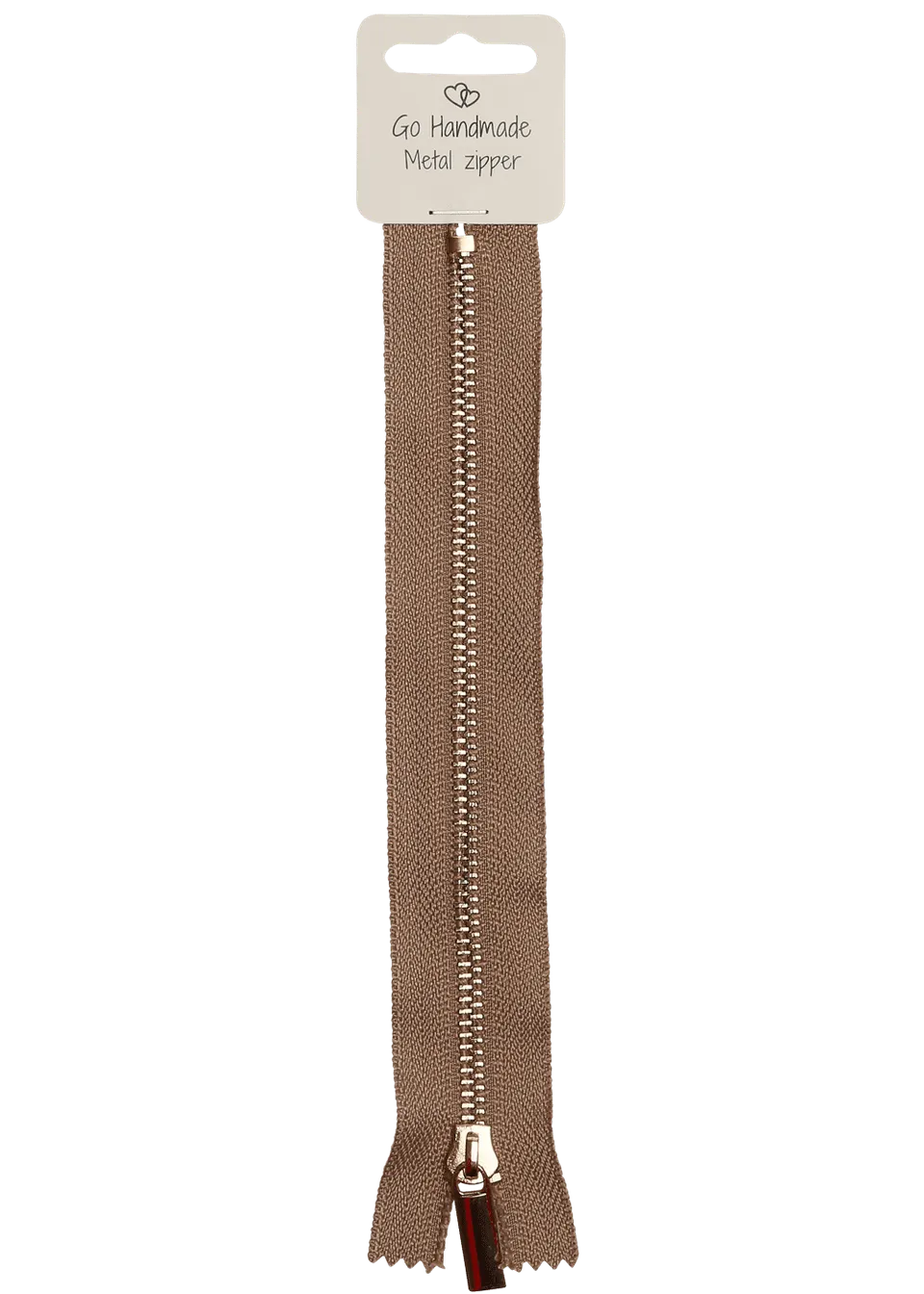 Go Handmade Metal Zipper glidelås 20 cm metall