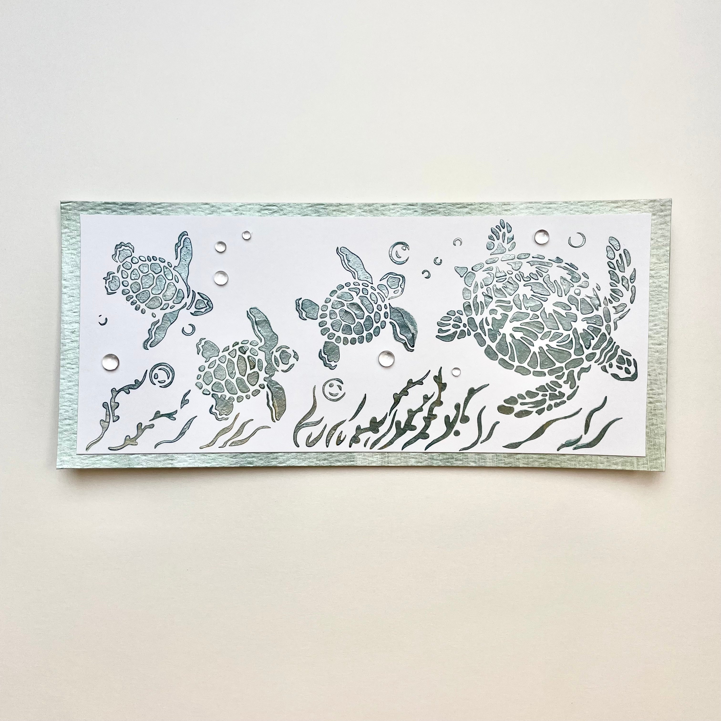 The Crafters Workshop Stencil Butter Oyster pastamaling 59 ml