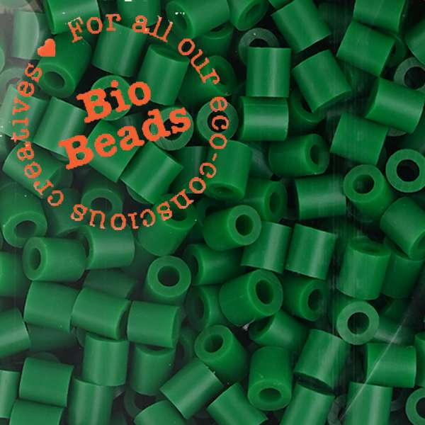 Hama Bio perler grønn 1000 stk 5 mm