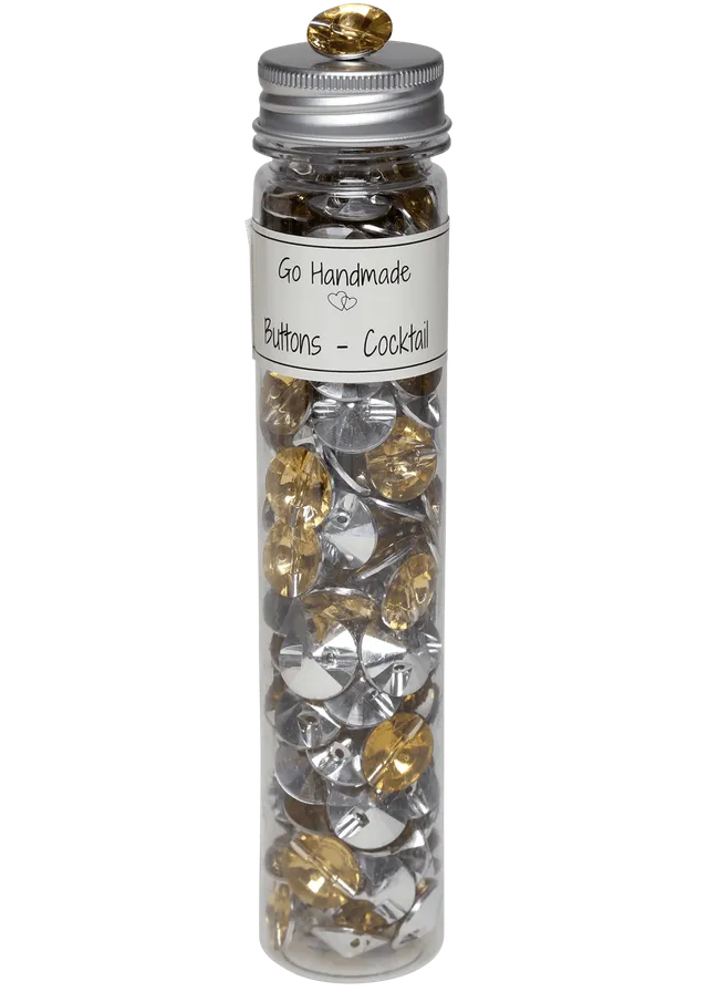 Go Handmade Cocktail knapper hull 130 stk flaske