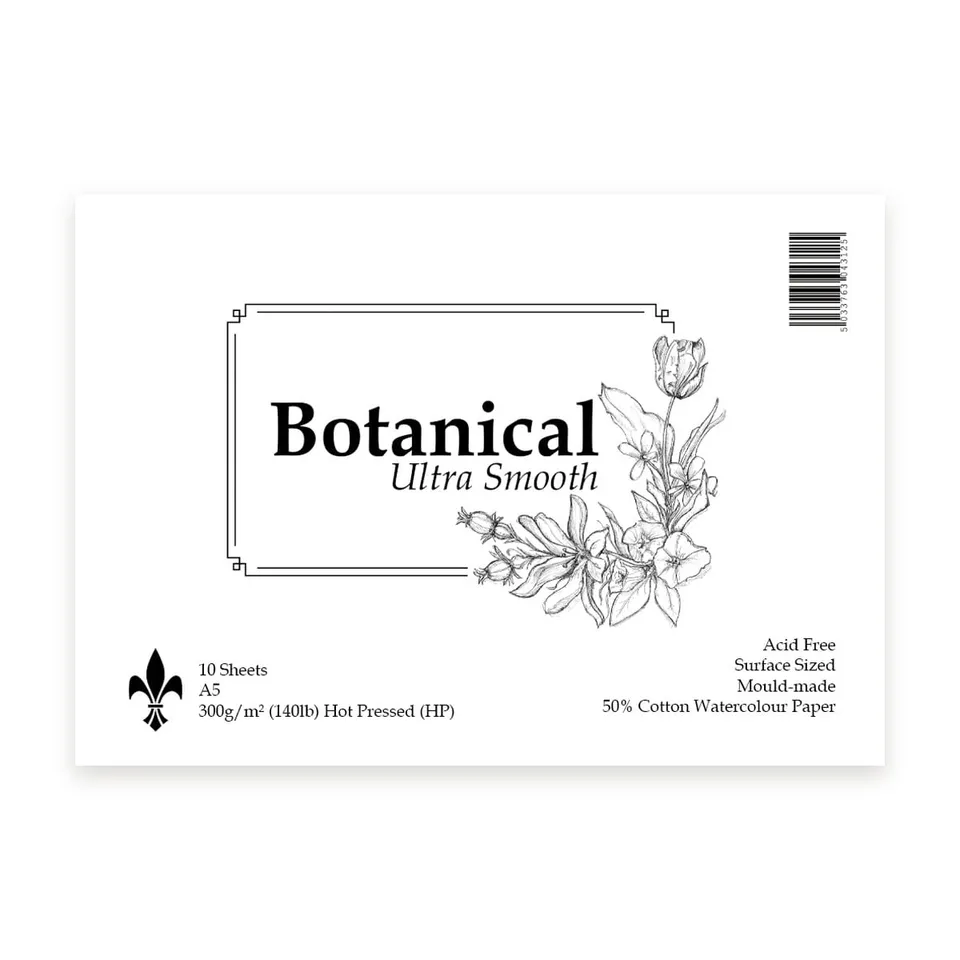 KEM Botanical Ultra Smooth papir 300g glatt hvitt