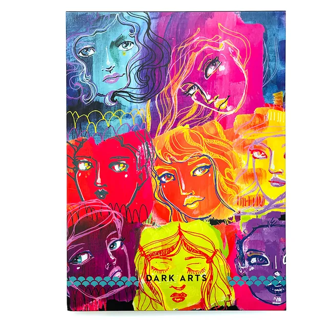 Jane Davenport Dark Arts Paper Pack svart kartong