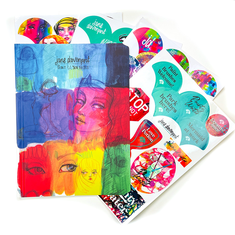 Jane Davenport Paint Lover akrylsett startpakke