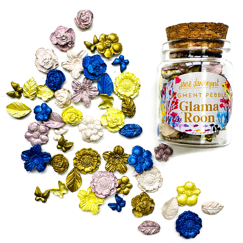 Jane Davenport Pigment Pebbles Time to Sparkle pigmentsett