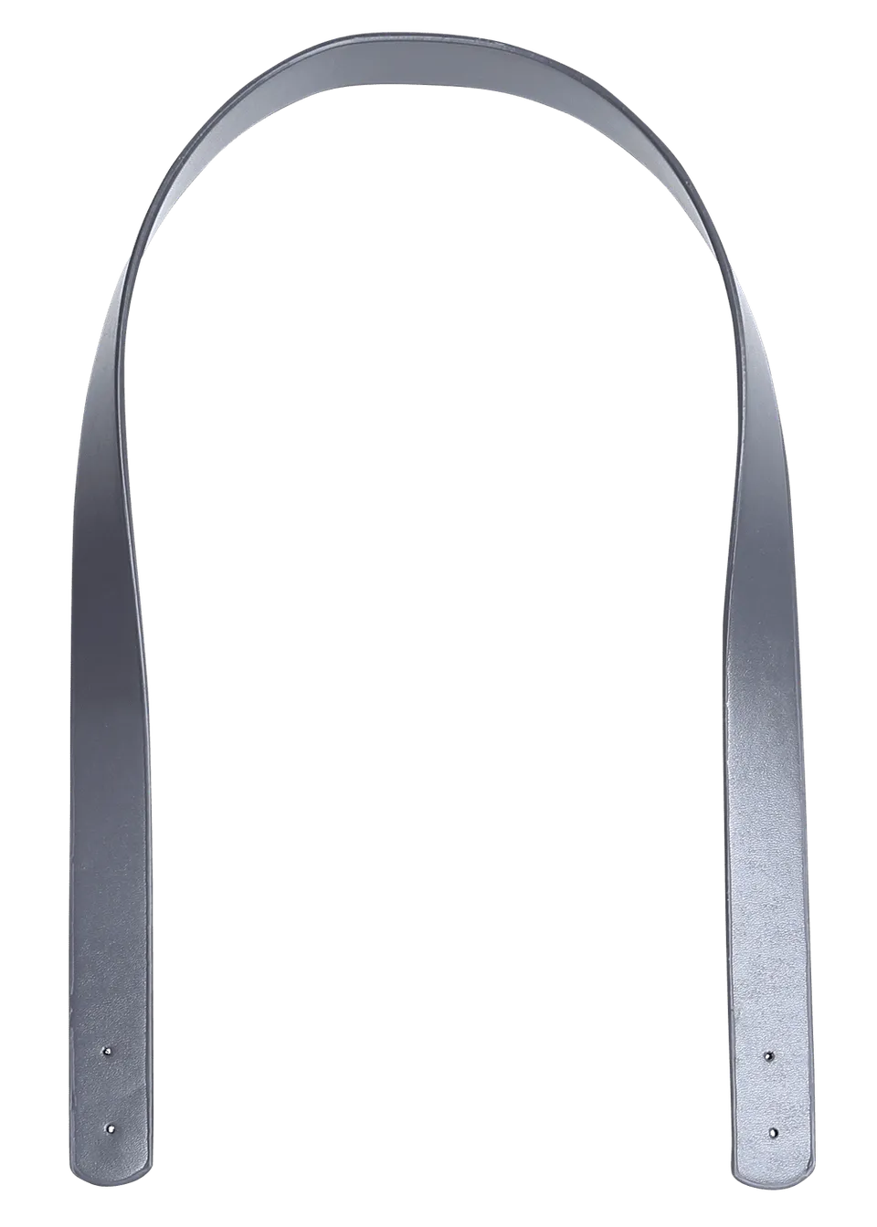 Go Handmade veskehåndtak 80 cm grå 2 stk PU-skinn
