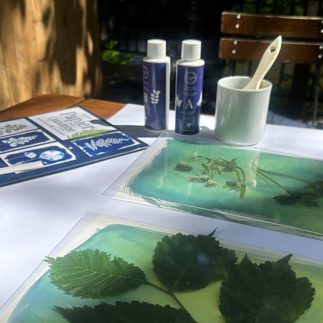 KEM cyanotype løsninger 2 hetteglass til 200 ml soltrykk
