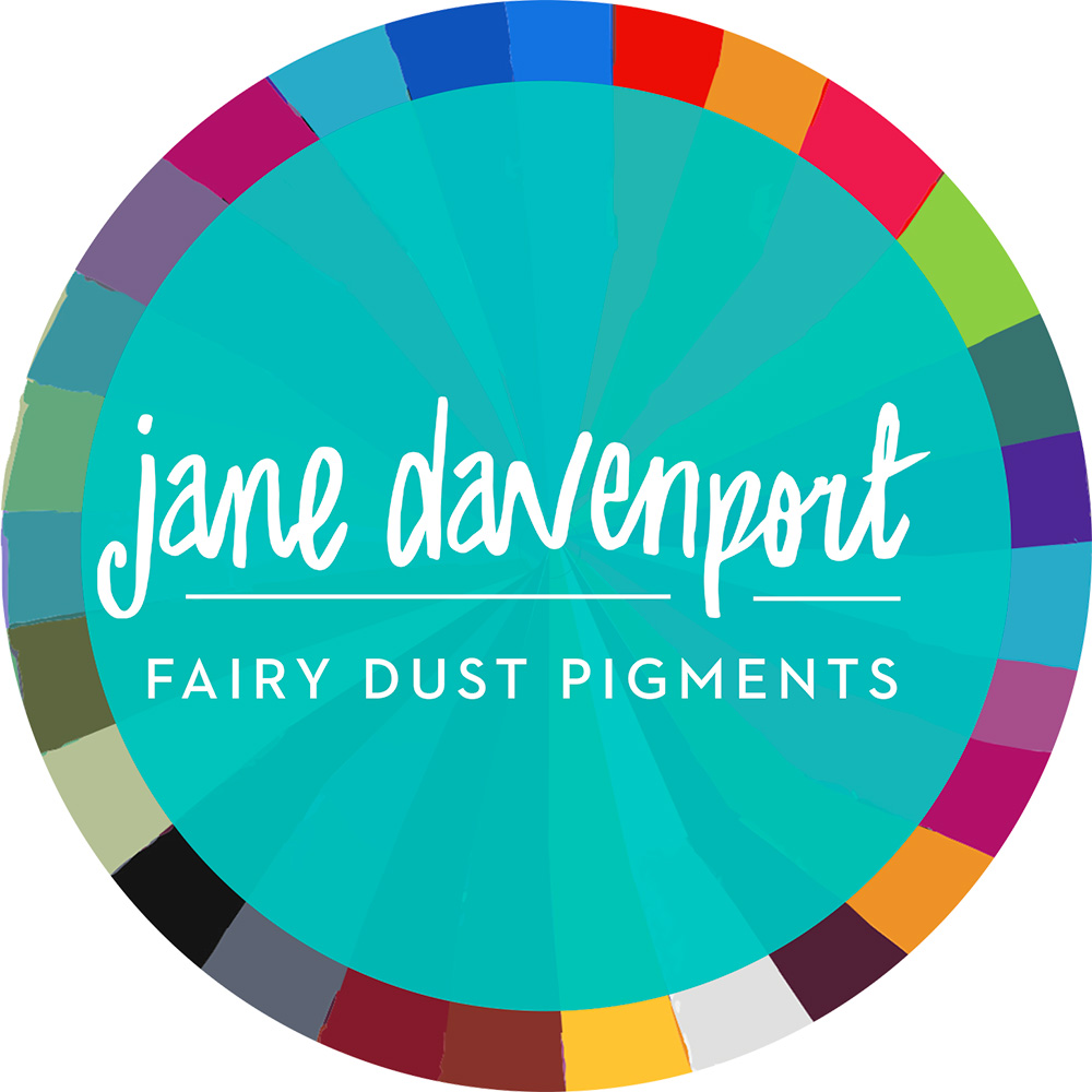 Jane Davenport Fairy Dust 50 farger glitter akvarellpulver