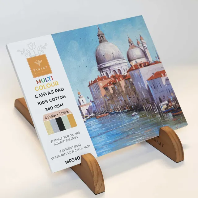 PanArt lommestaffeli 30 cm ministaffeli i tre