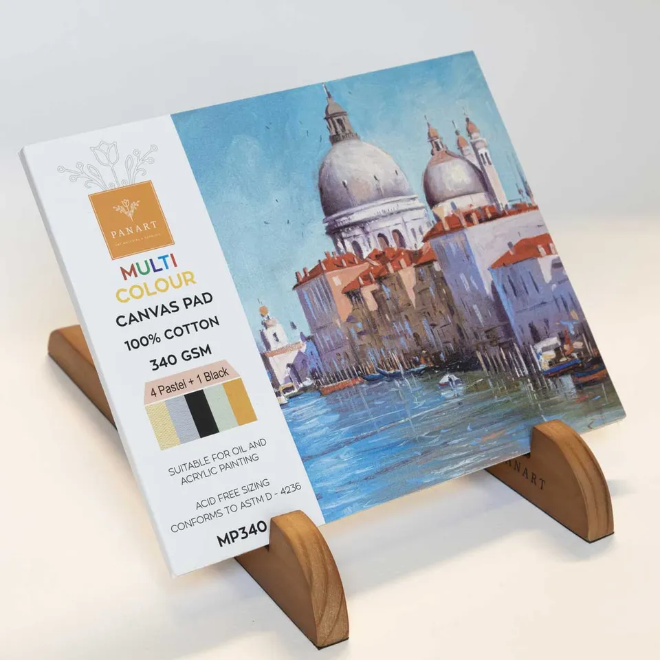 PanArt lommestaffeli 30 cm ministaffeli i tre