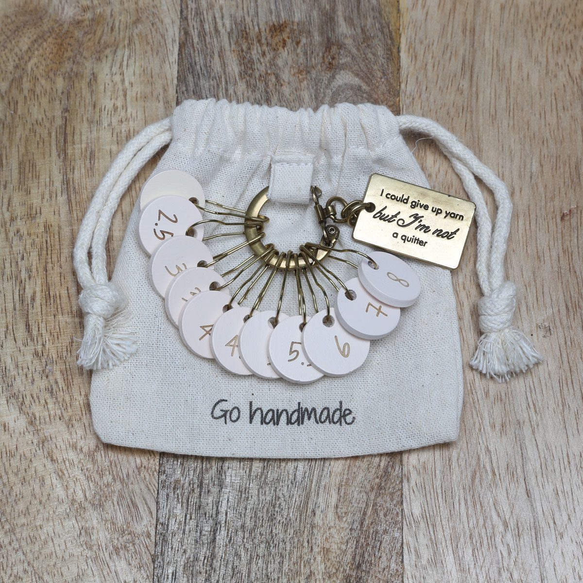 Go Handmade Stitch Marker Numbers maskemarkør 10 stk