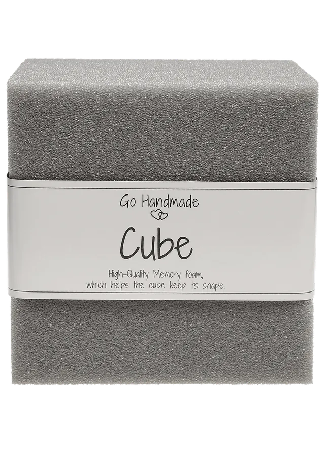 Go Handmade memory foam kube 10x10 cm