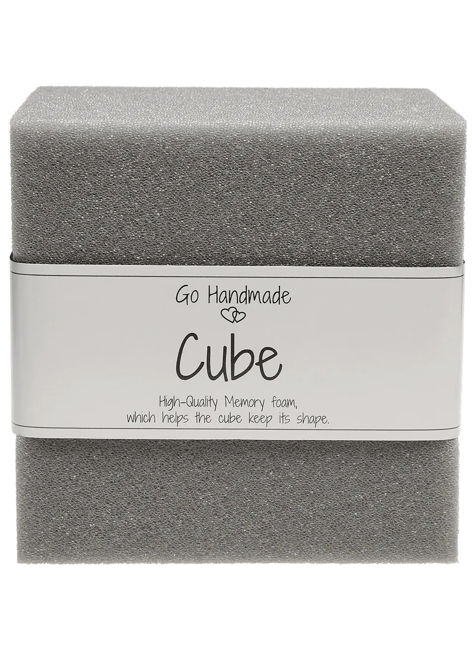 Go Handmade Cube memoryfoam-kube 10 cm fast