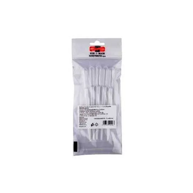 KEM Pipettesett 5 stk plast assortert
