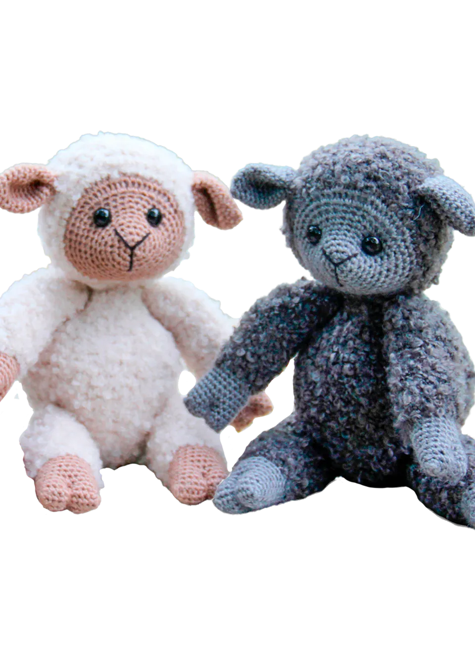Go Handmade Curly bamse hekleoppskrift 30 cm