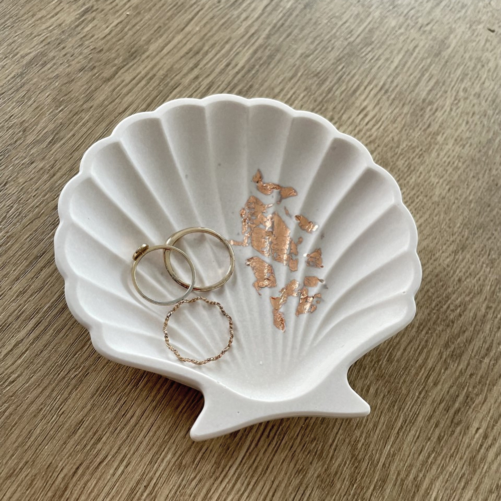 Jesmonite single shell silikonform Ø11 cm