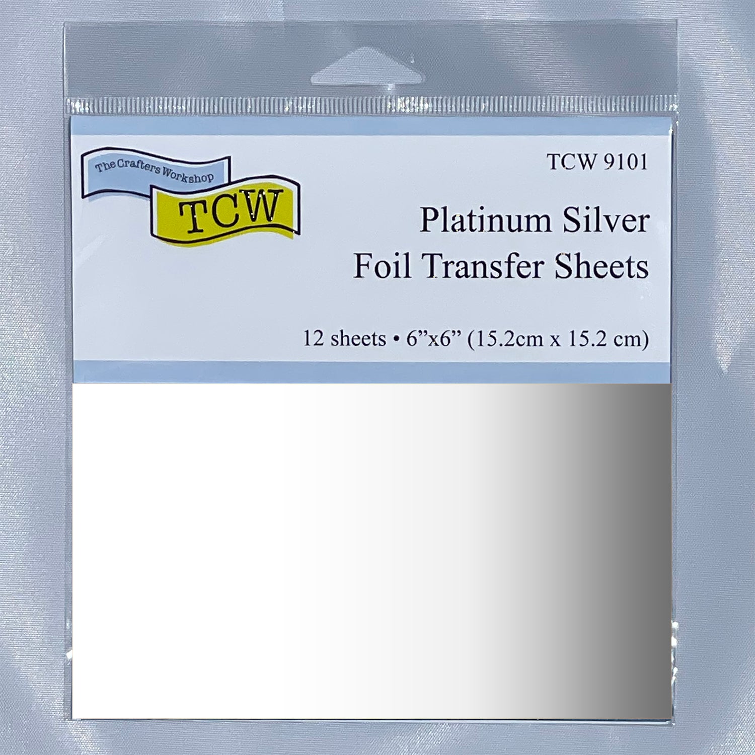 The Crafters Workshop Stencil Butter Platinum pasta 2oz skimrende