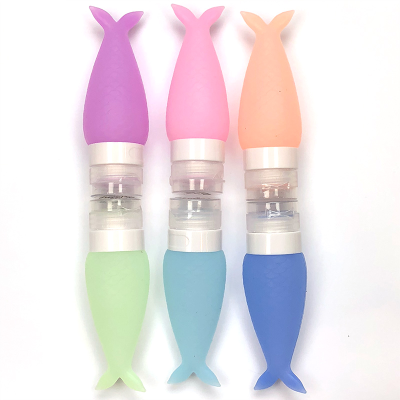 Jane Davenport Mermaid Bottle silikonflasker 6-pak 50 ml