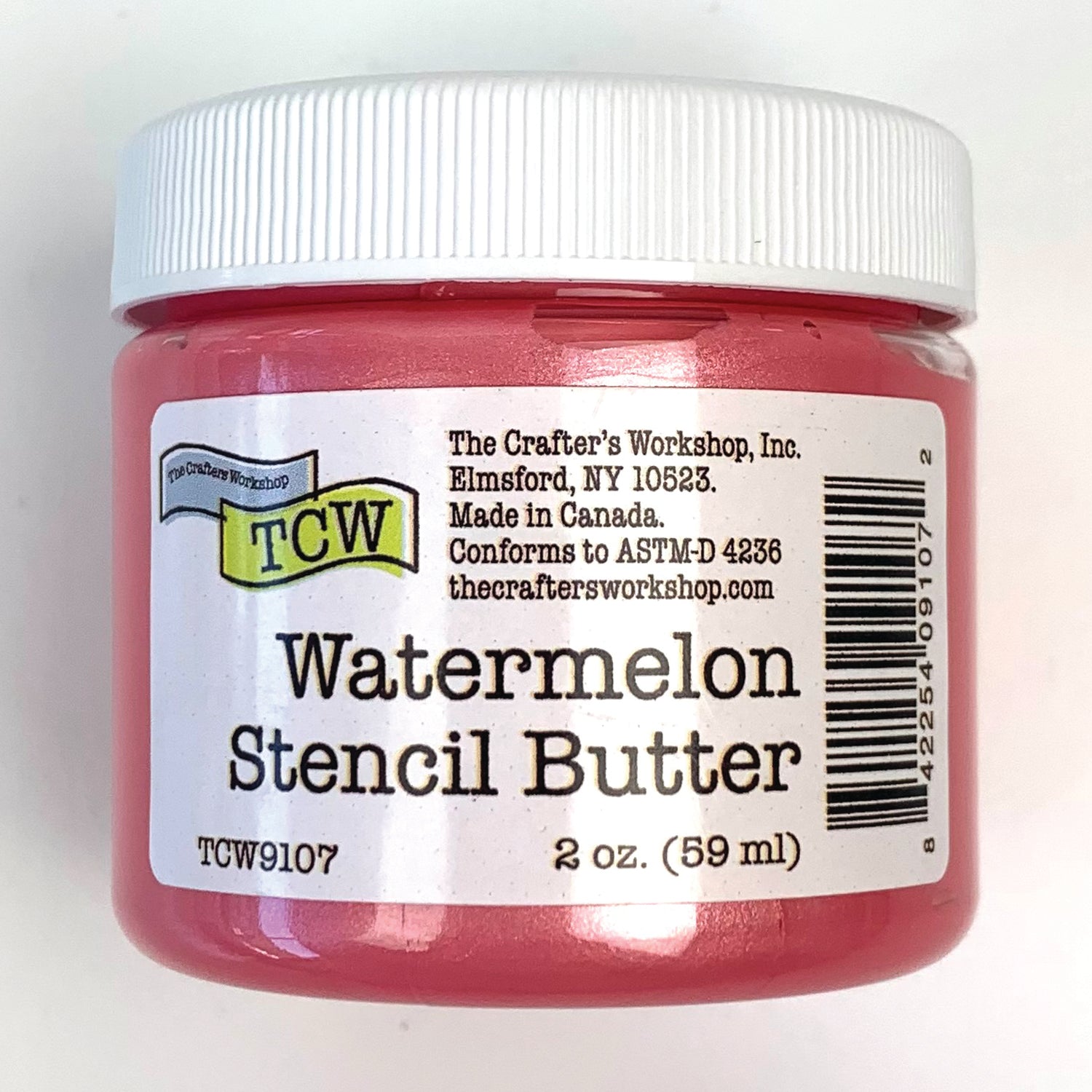 The Crafters Workshop TCW9115 Blooms stencil butter 4-pk shimmer
