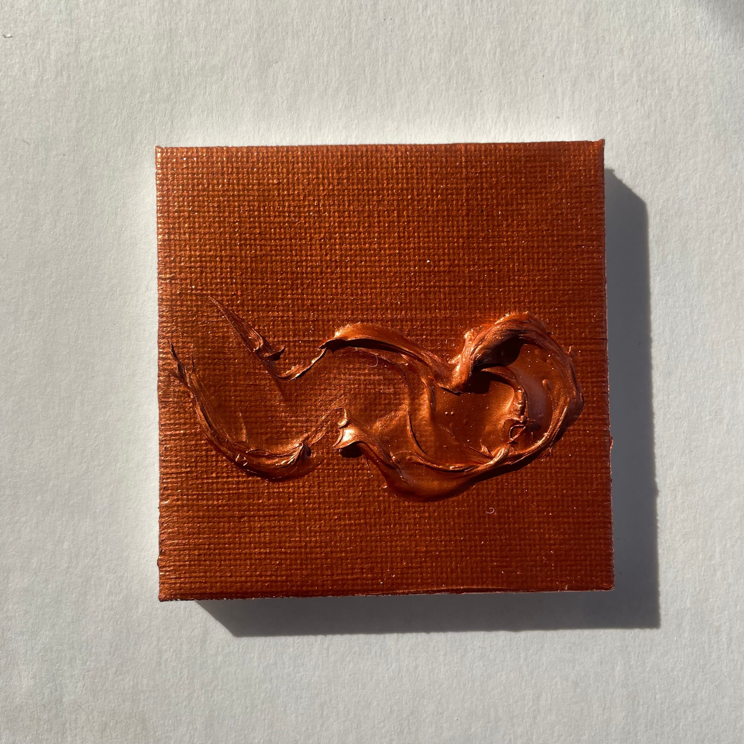 The Crafters Workshop Stencil Butter Copper Penny pasta 2oz kobber