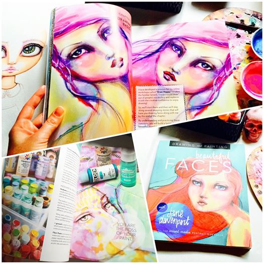 Jane Davenport Beautiful Faces bokpakke med utstyr