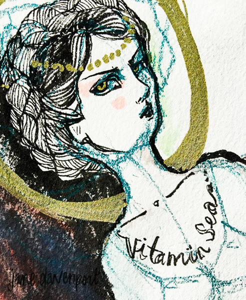 Jane Davenport Vitamin Sea Workshop nettkurs havfrue
