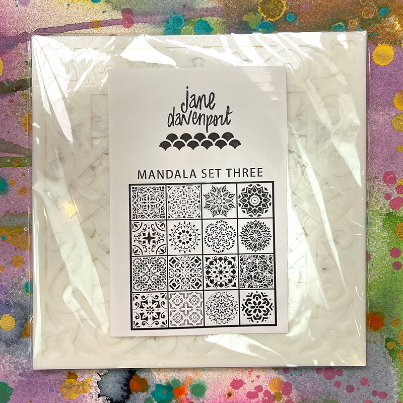 Jane Davenport Mandala Mega Value sjablongsett mandala