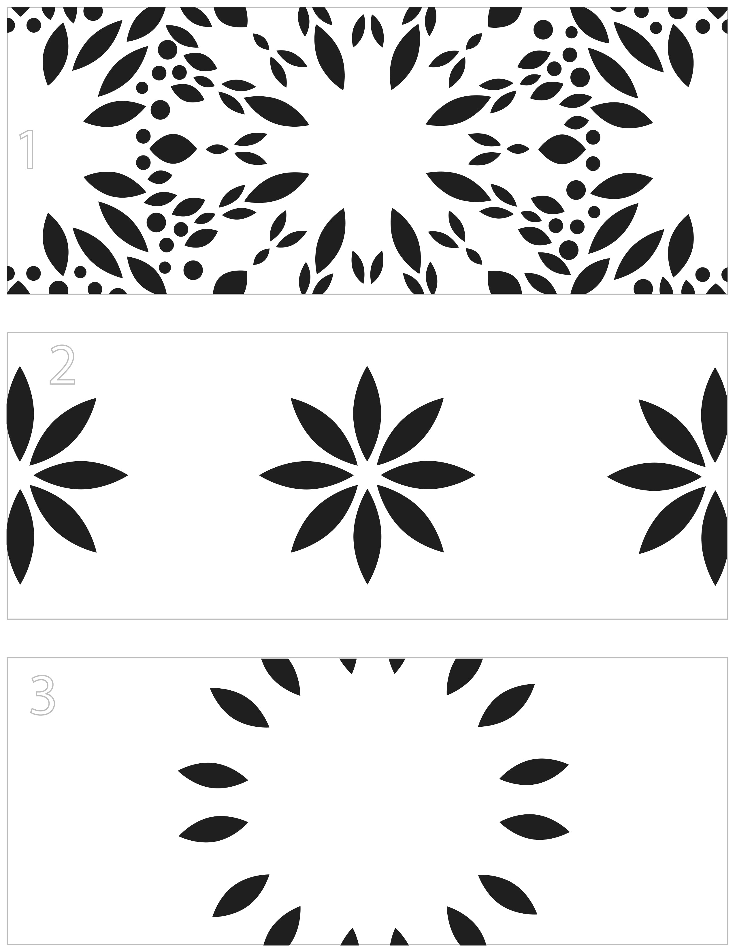 The Crafters Workshop TCW6033 Layered Mums slimline sjablong blomster