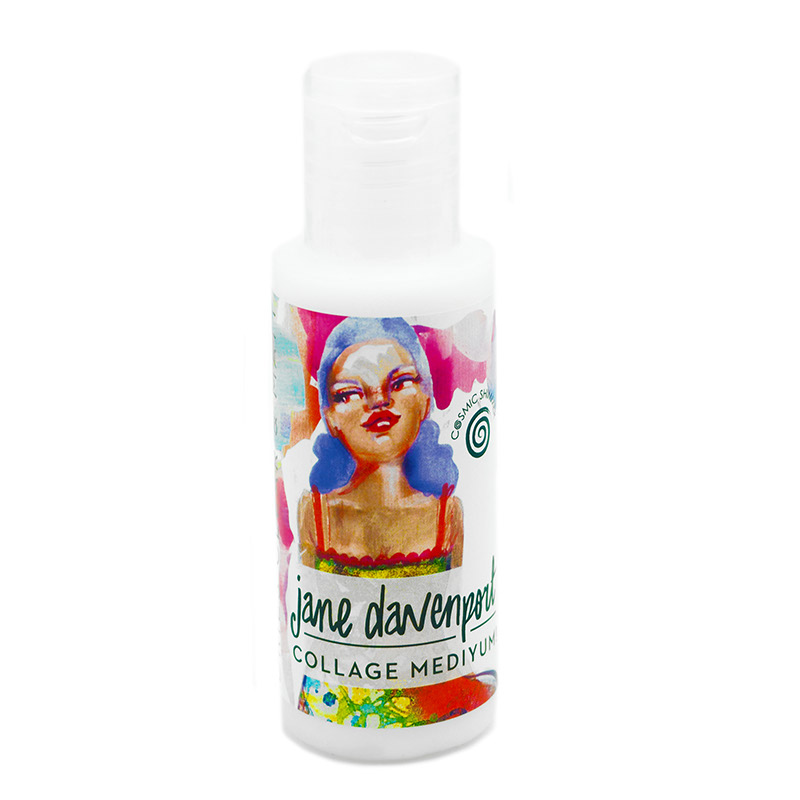 Jane Davenport MediYum Small Clear Collage Matte lim  small