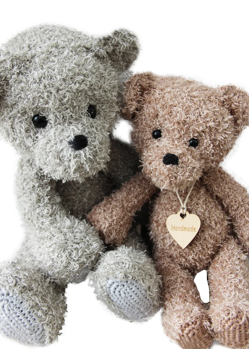Go Handmade Teddy Venner hekleoppskrift 2 størrelser