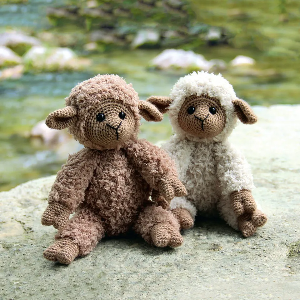 Go Handmade Teddy Basserne hekleoppskrift 30 cm SE
