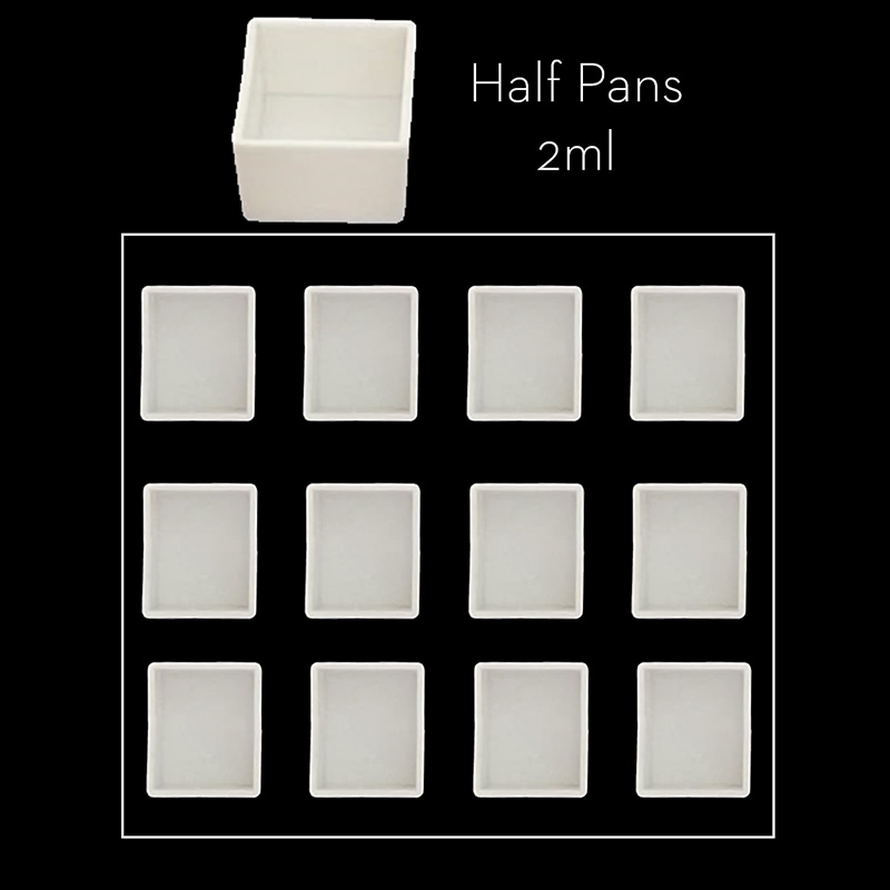 Jane Davenport Half Pans 12 akvarellkoppar 12-pk tomme