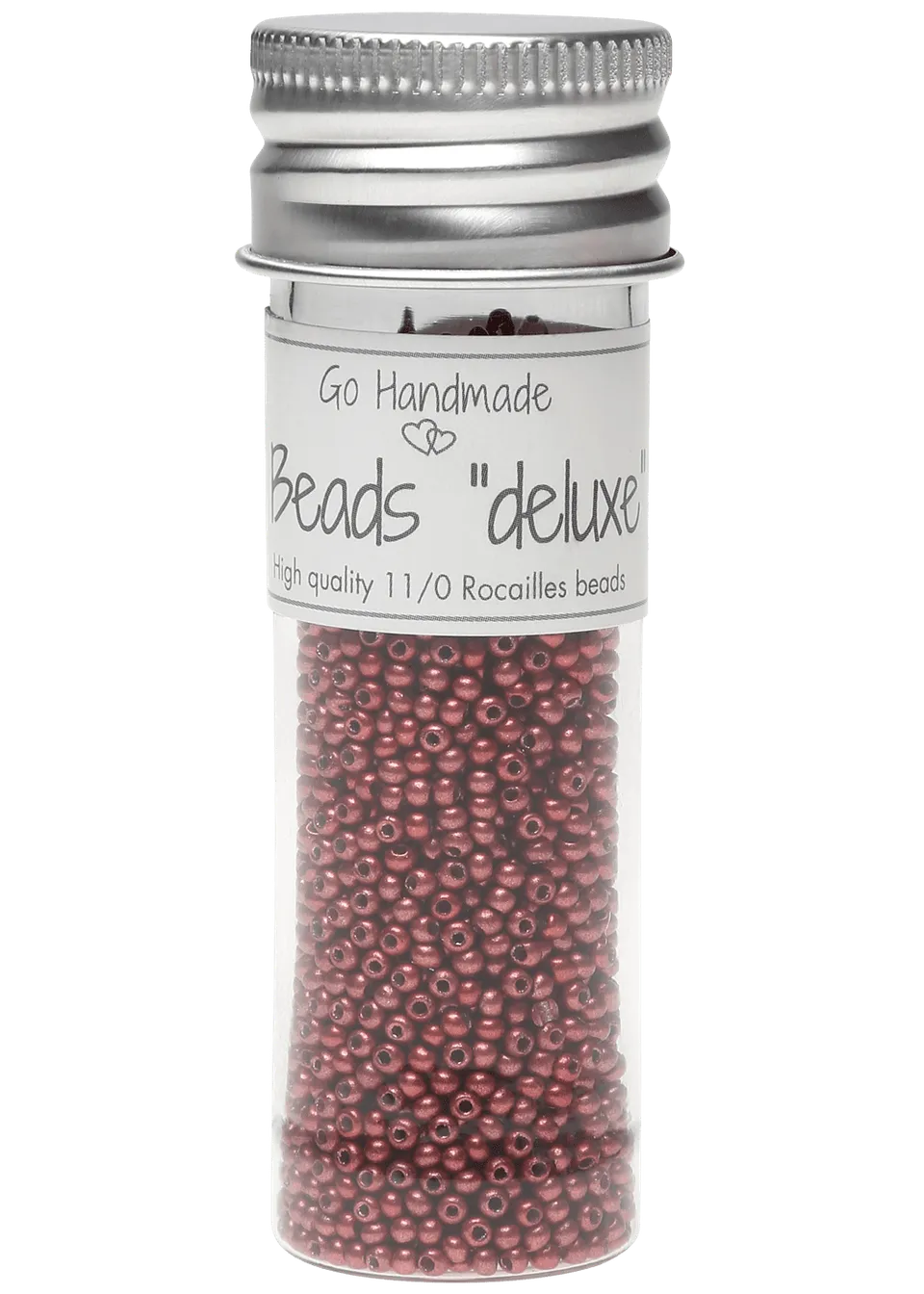 Go Handmade Glass Beads glassperler 30 g rød