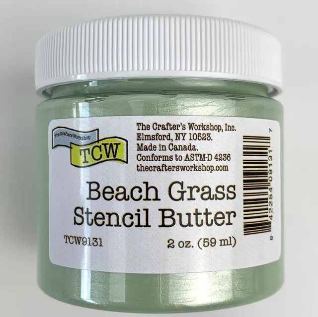 The Crafters Workshop Stencil Butter sjablongpasta Beach Grass 59 ml