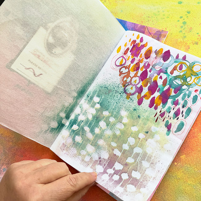Jane Davenport Undulation journal B5 rispapir mykt omslag